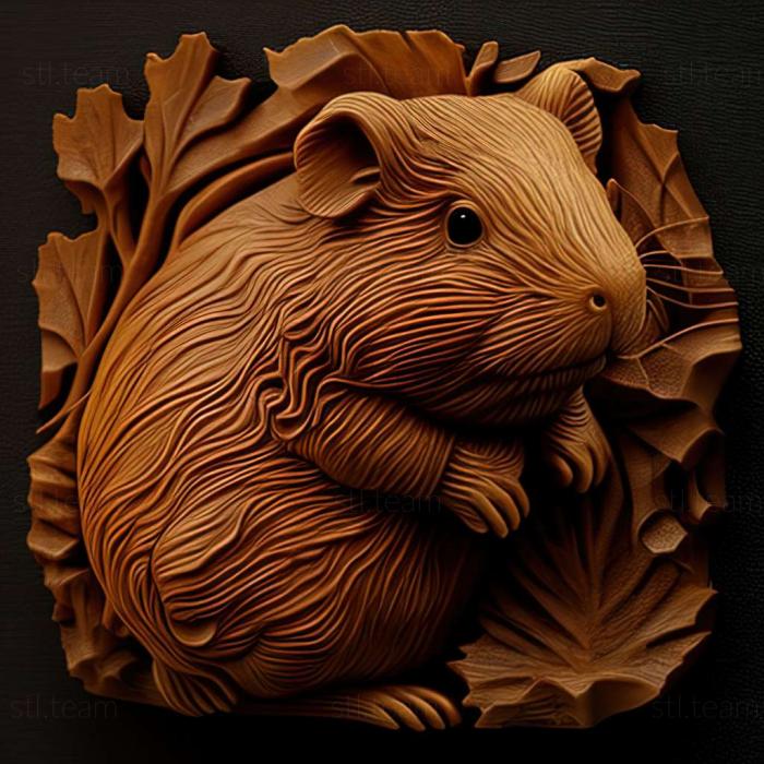 3D model guinea pig (STL)